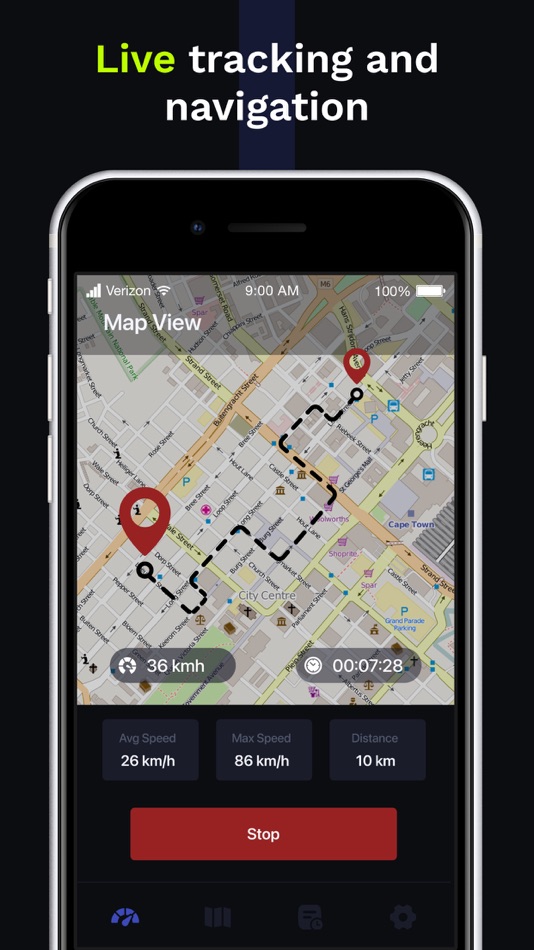 #3. Mph Tracker Speedometer Speed (iOS) 由: REVENTY TEKNOLOJI ANONIM SIRKETI