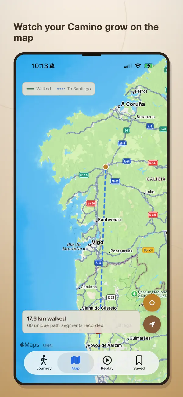 Screenshot #2 pour Mon Camino de Santiago
