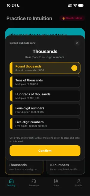 English Numbers: Hear & Type screenshot 3