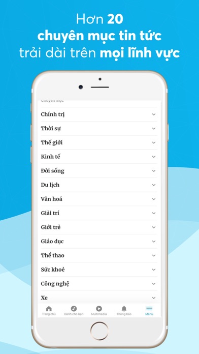 Báo Thanh Niên Screenshot