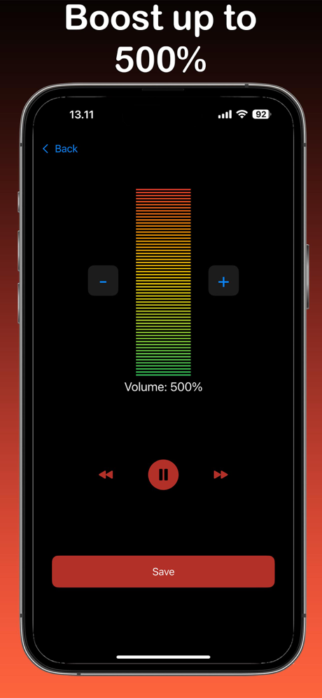 Audio Booster Volume Boost screenshot 2