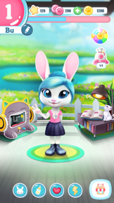 Bu my Bunny virtual pets care screenshot