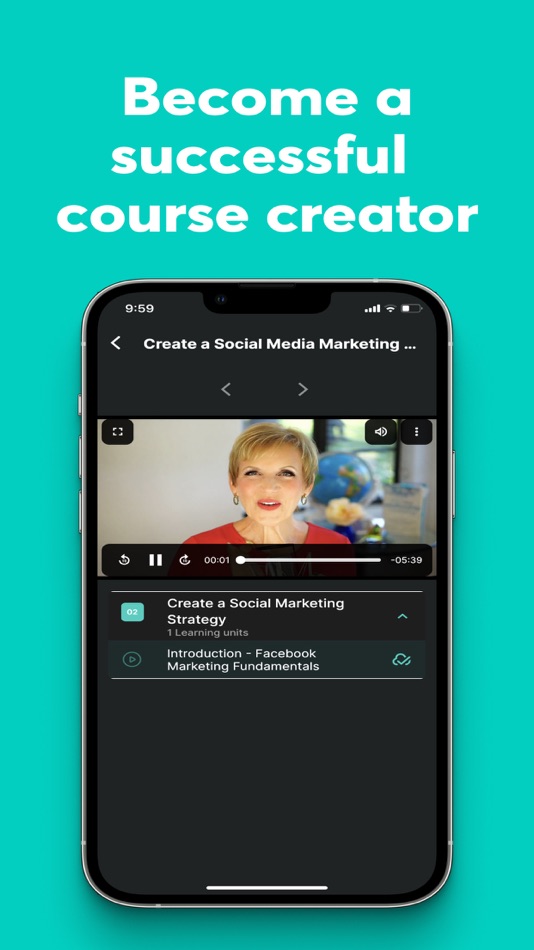 #1. Course Masters (iOS) โดย: Learnworlds Ltd