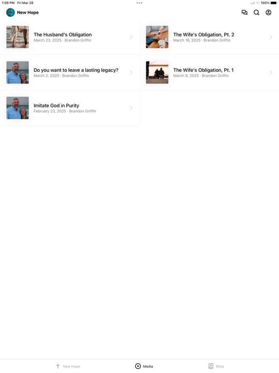 Screenshot #5 pour New Hope Baptist Marianna