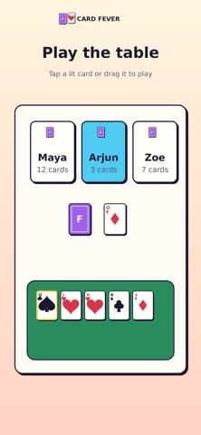 Card Fever: Solitaire & Hearts Screenshot 6 of 10
