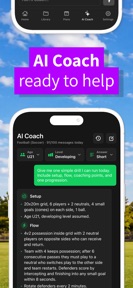 Pocket Coach AI: Tactics Board screenshot