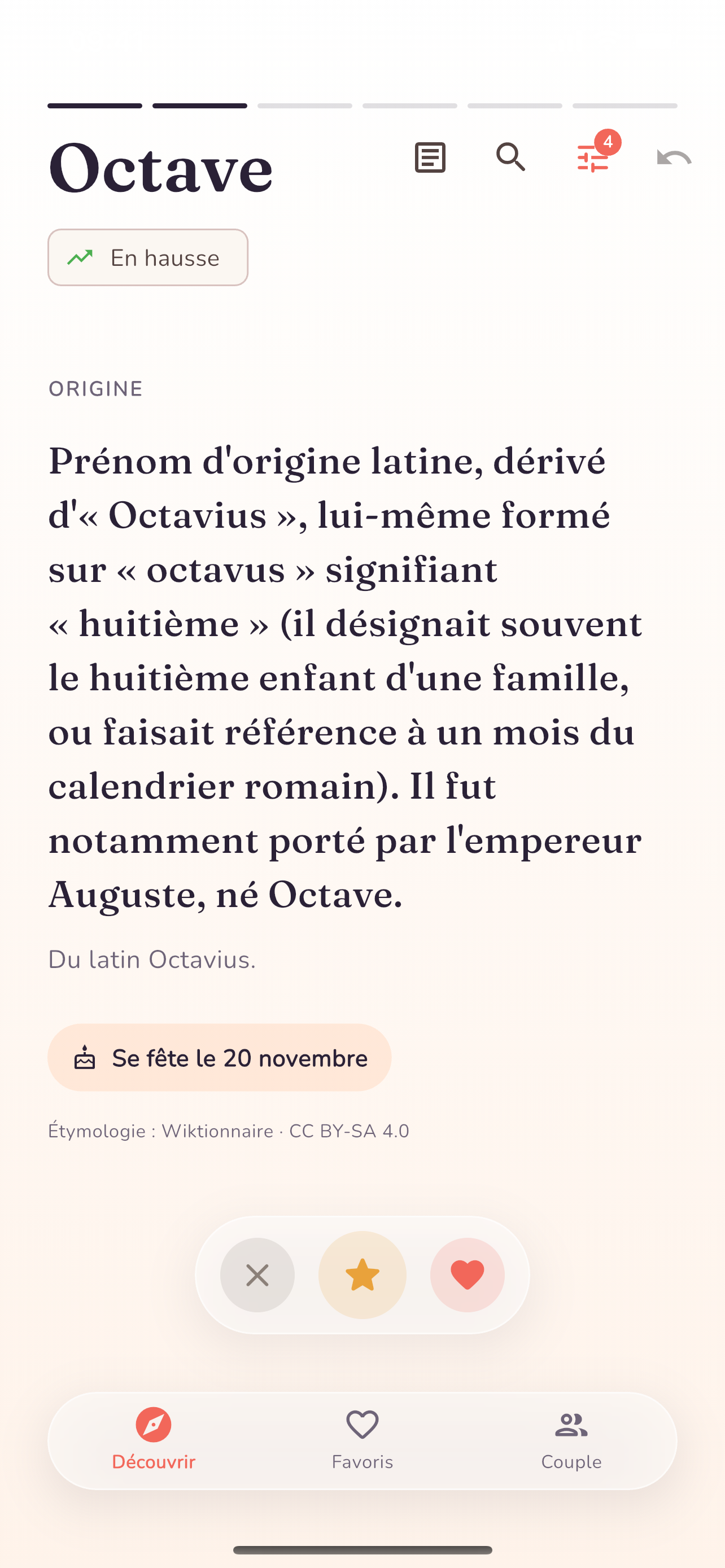 Son petit nom, prénoms bébé screenshot 2