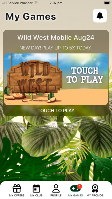 Carina Leagues Club Screenshot