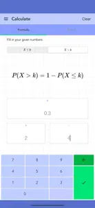 Solving Binomial Distribution screenshot #6 for iPhone