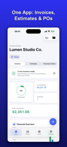 FastInvo: Invoice Maker Screenshot 1 of 8