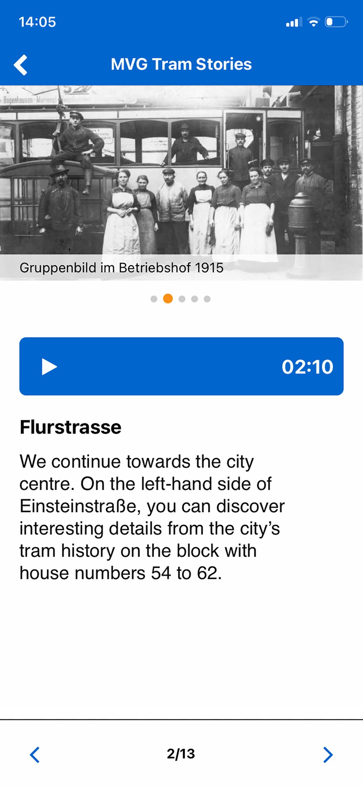 MVG Münchner Tramgeschichten screenshot 4