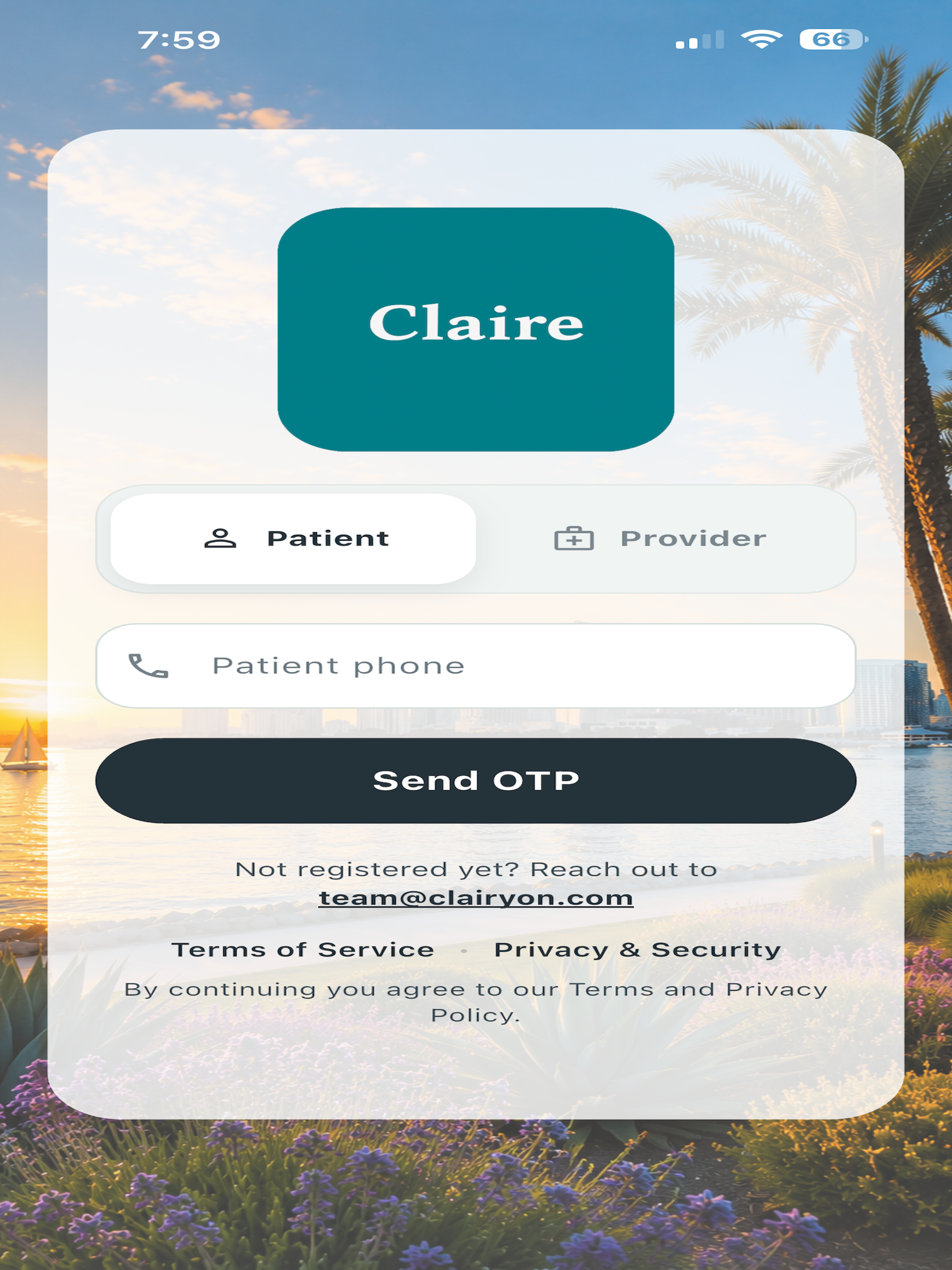 Claire Chatbot
