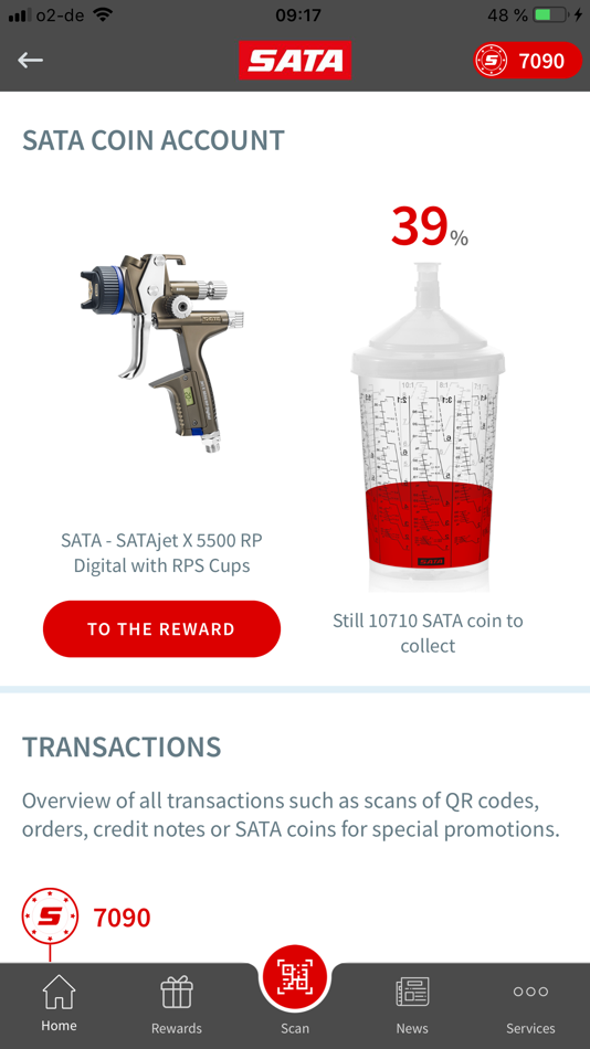 #5. SATA Loyalty App (iOS) By: SATA GmbH & Co. KG