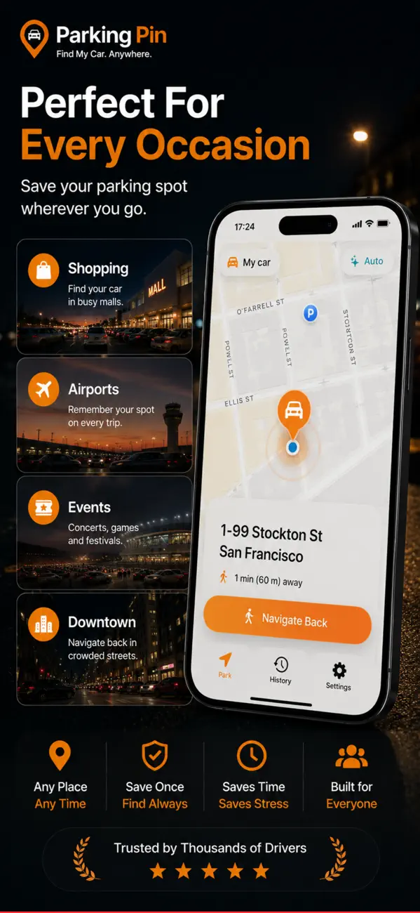Parking Pin - Find My Car screenshot