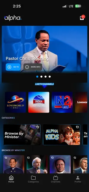 Alpha TV screenshot 1