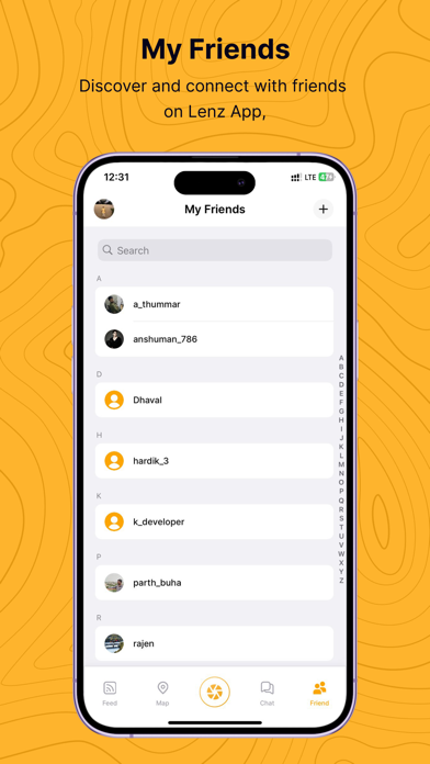 Lenz-Social Screenshot