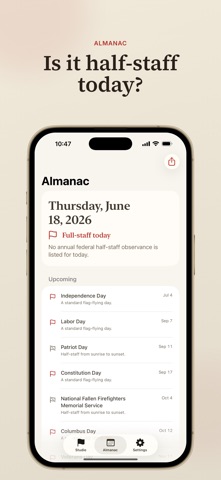 FlagPole: American Flag Widget Screenshot 2 of 6