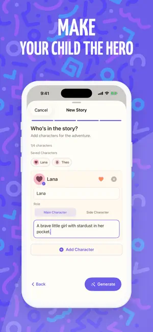 Kiddiel: Bedtime Story Maker screenshot 3