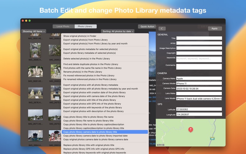 Photo Exifer 3 Screenshot