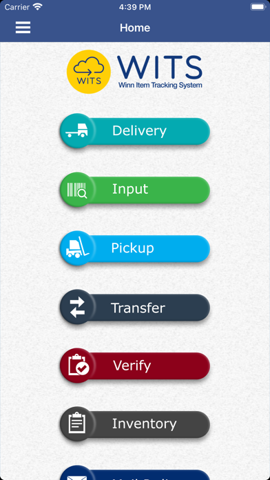 WITS Mobile Tracking app screenshot 2