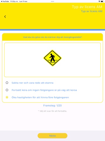Körkorttesten - Körkort i SE iPad screenshot