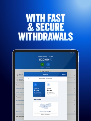 FanDuel Sportsbook and Casino iPad screenshot 5