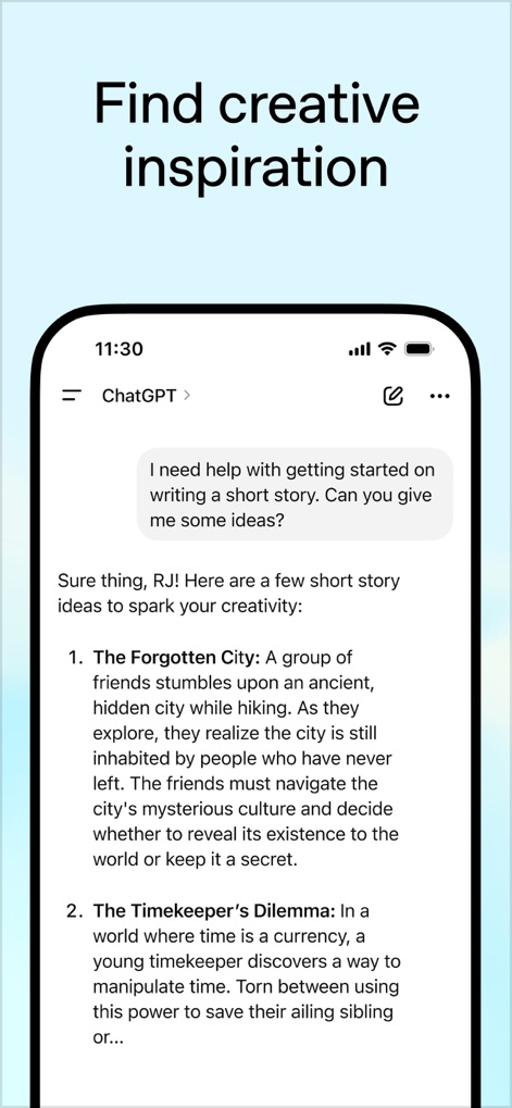 ChatGPT - Narrative Brainstorming