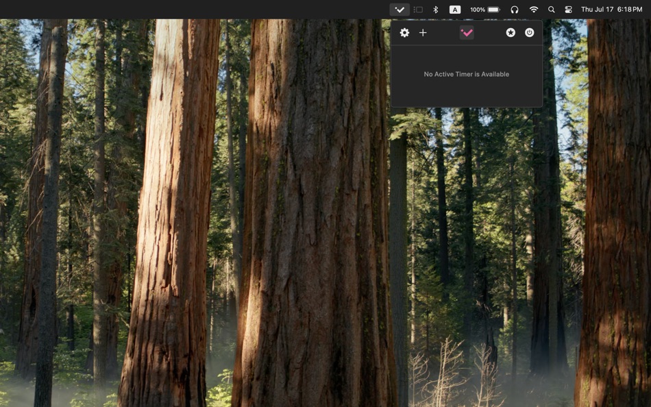 #1. Micro Timer (macOS) بواسطة: Ahad Birang