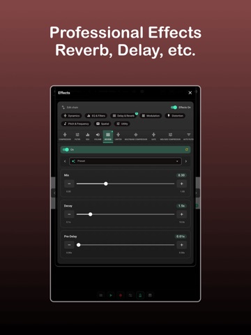 Melodic Piano iPad screenshot
