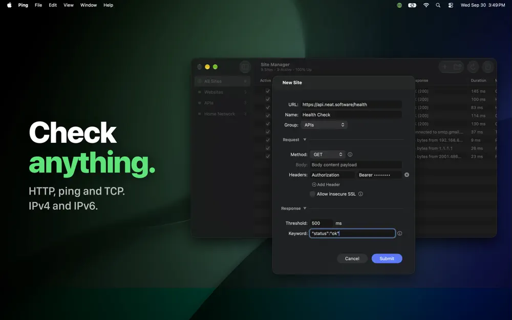 Ping on Mac — screenshot 5 of 7