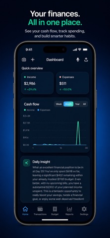 Cash Flow - Simple Finance iPhone screenshot