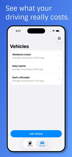 Fuel Use - Economy Tracker screenshot 3