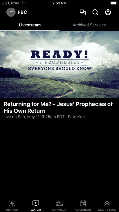 FBC Charlotte MI Screenshot
