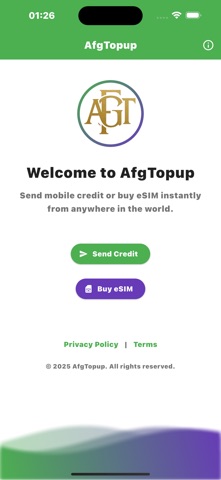 Afgtopup Screenshot 1 of 3