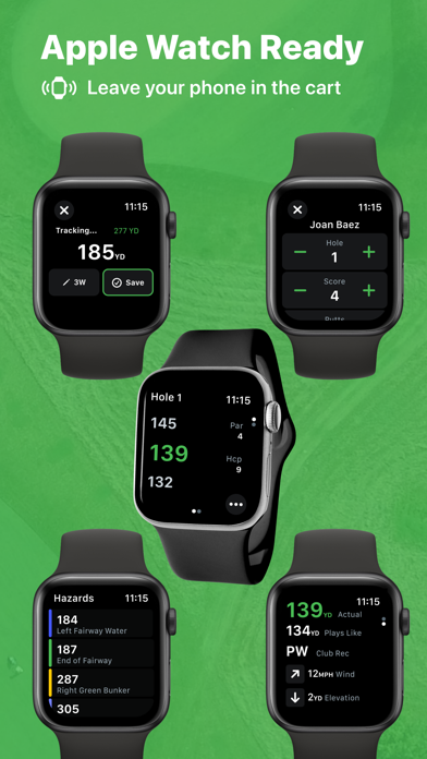 Screenshot #2 pour Golf GPS & Scorecard by SwingU
