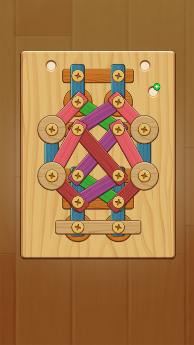 Wood Nuts - Bolts Screw Puzzle Screenshot