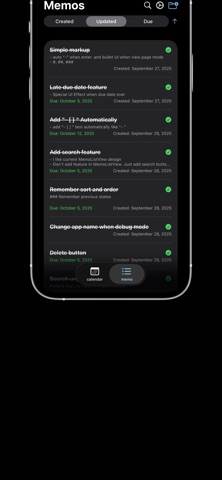dgmemo screenshot