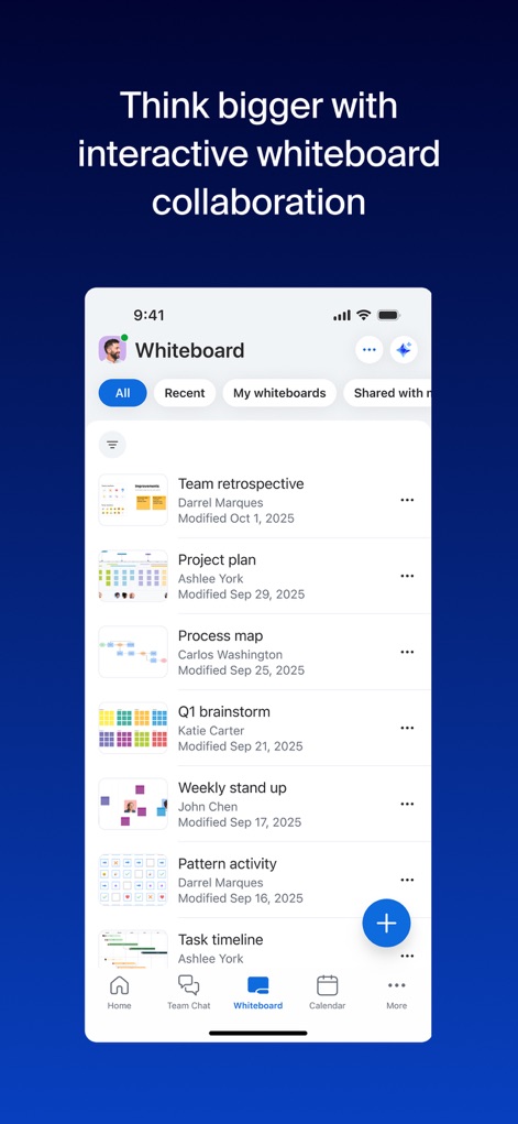 Zoom Workplace - Interactive Whiteboard Space