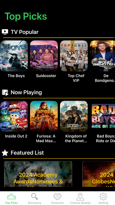Show Box Loca-Movie & TV Guide Screenshot
