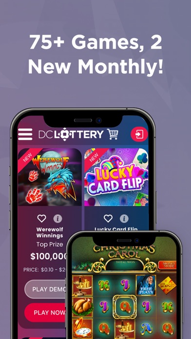 DC Lottery Official App Screenshot