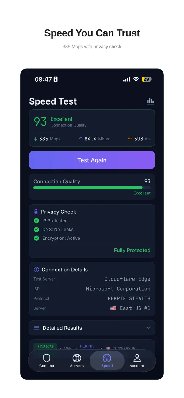 Screenshot #3 pour Pekpik VPN