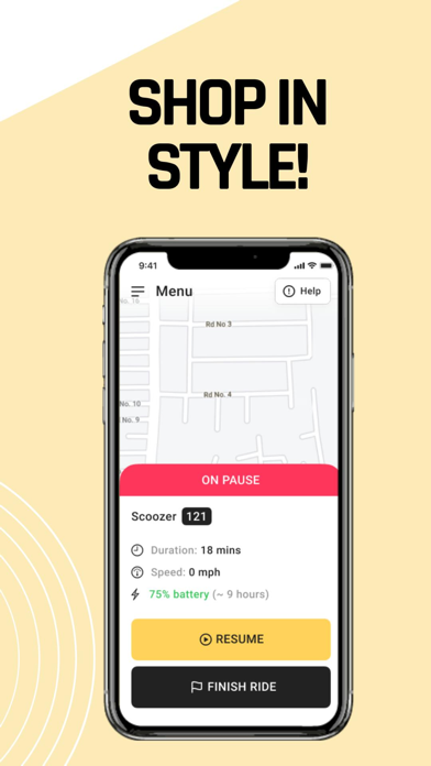 Scoozer: Shop & Ride Screenshot