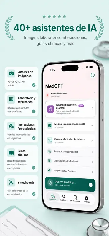 Med GPT: Asistente médico IA screenshot 2 of 8