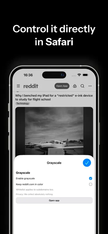 Grayscale – Reduce Screen Time screenshot 3 of 5
