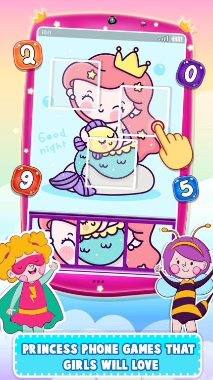 Girls Princess Phone Toy Games