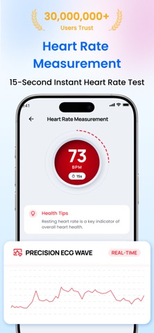 Heart Rate Monitor: Health iPhone screenshot