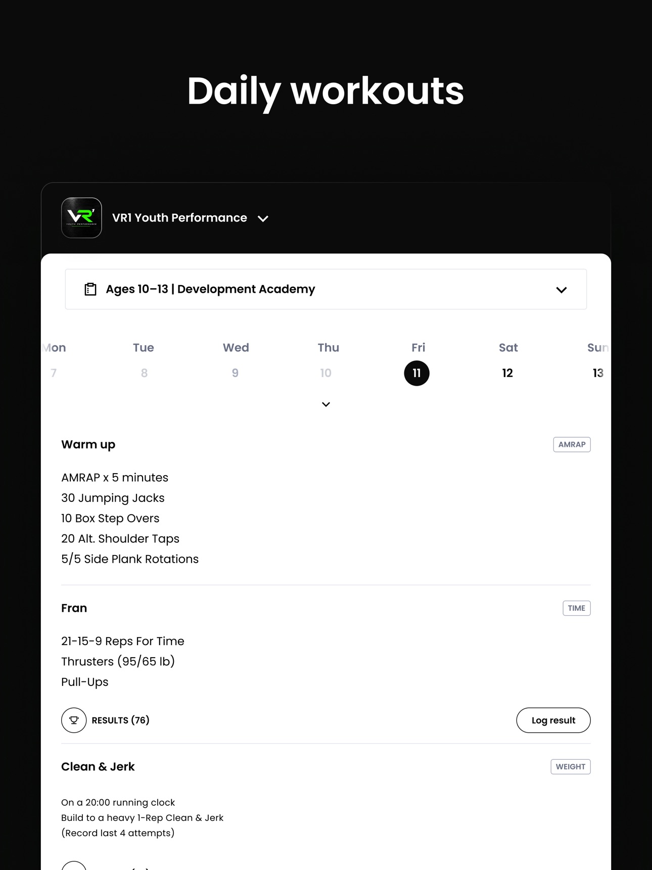 Screenshot 9 of VR1 Youth Performance