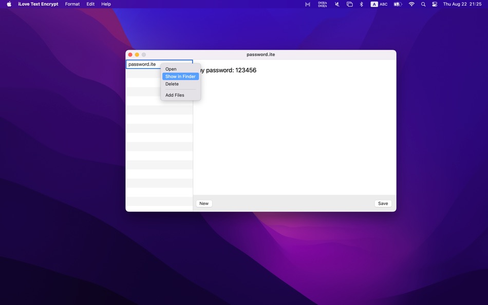 #2. iLove Text Encrypt (macOS) 由: 平 吕