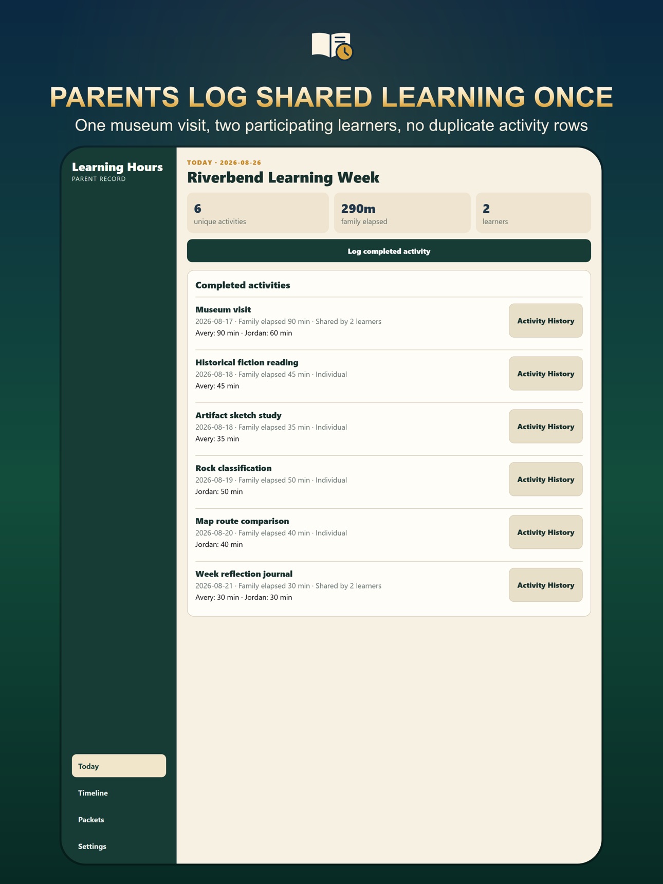 Screenshot 9 of Home Education Hours & Roll