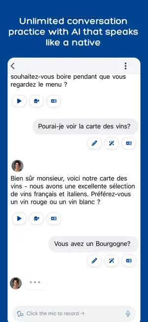 Langua: AI language learning screenshot 1